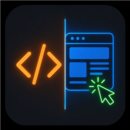 Live HTML Preview & Source Sync
